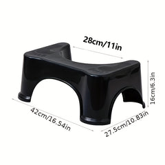 Comfortable Toilet Stool for Bathroom - Sturdy and Stylish
