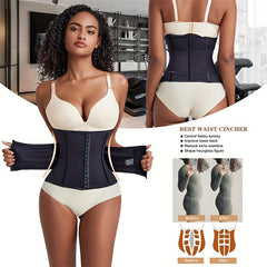 Tummy Control Waist Trainer Slim Girdle Belt Cincher