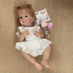 Adorable Princess Reborn Doll with Realistic Hair & Dress Perfect Gift for Kids