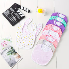 Soft & Absorbent Unisex Burp Cloth & Bib Sets - 3 Pack