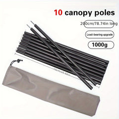 Adjustable 2m Outdoor Canopy Support Pole