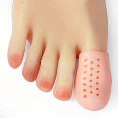 Soft Gel Toe Caps for Big Toe - Breathable Silicone Toe Protector