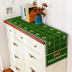 Football Field Table Runner American Football Birthday Party Decor
