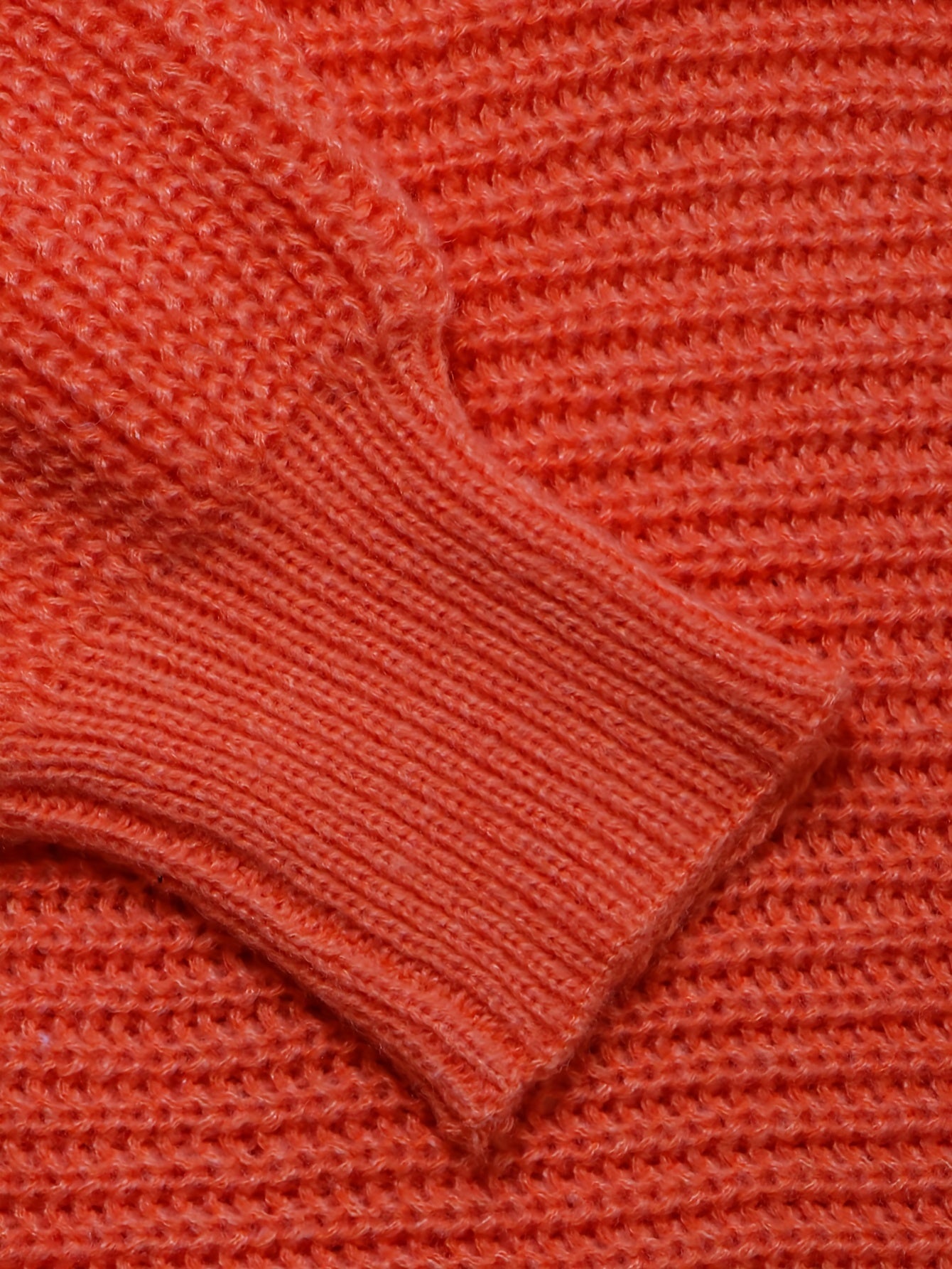 Colorblock Long Sleeve Surplice Neck Sweater
