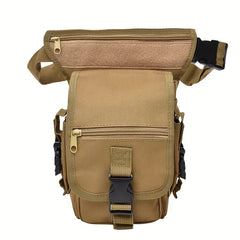 Minimalist Versatile Outdoor Waist Bag Canvas Tactical Leg Bag