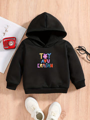 Baby Boys Hoodie Letter Graphic Pullover