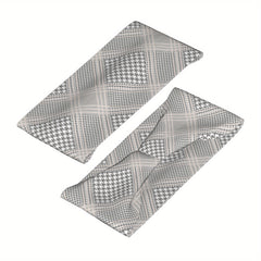 Signature Check Plaid Headband, Breathable & Comfy Fit for Sport & Casual Wear