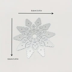 Snowflake Mold DIY Metal Embossing Scissors Scrapbook Cutting Mold