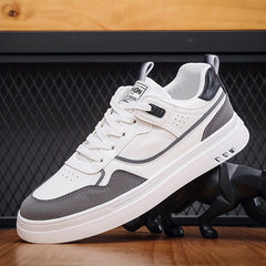 Men's Lace up Sneakers Skate Shoes Breathable Walking Shoes