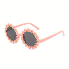 Y2K Daisy Frame Sunglasses UV Protection Girls Accessories