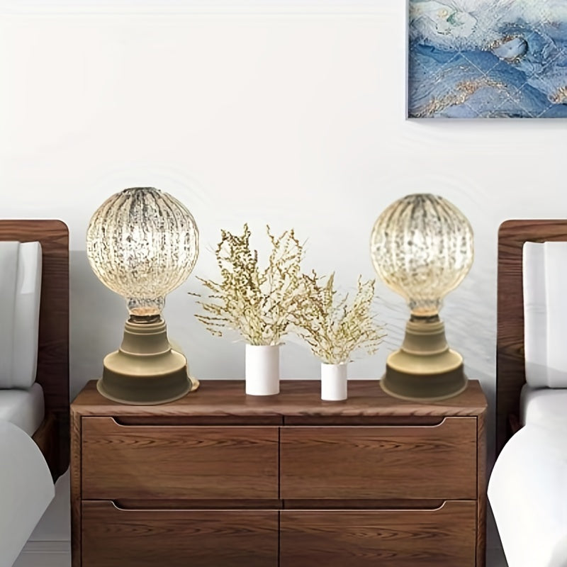 Retro Classic Electroplating G80T64G95 Pumpkin A60 Golden Night Light
