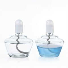 Glass Alcohol Lamp 150mL + 5 Replacement Wicks Lab School Chemical Heating