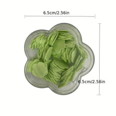 120pcs Mini Petal Bath Soap Flakes Boxed Soap Paper