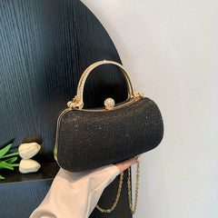 Glitter Evening Clutch Bag Formal Banquet Handbag Wedding Party Prom
