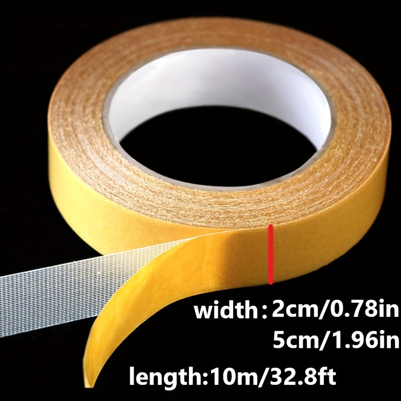 Double Sided Tape Heavy Duty 10m Waterproof Adhesive High Viscosity No Residue