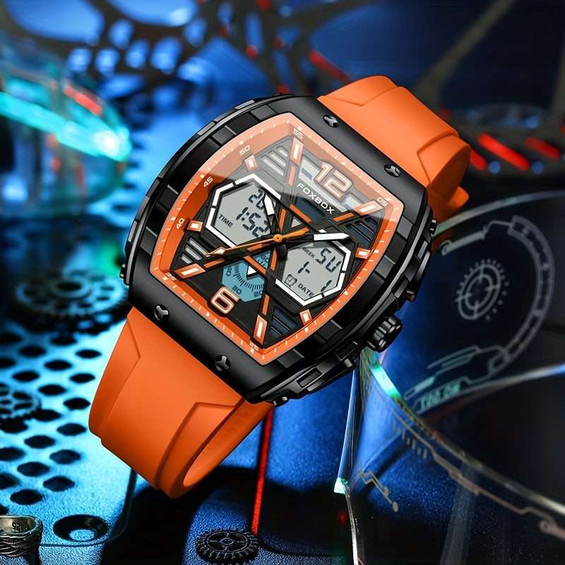 Women's Sport Chronograph Wristwatch Quartz Waterproof Watch