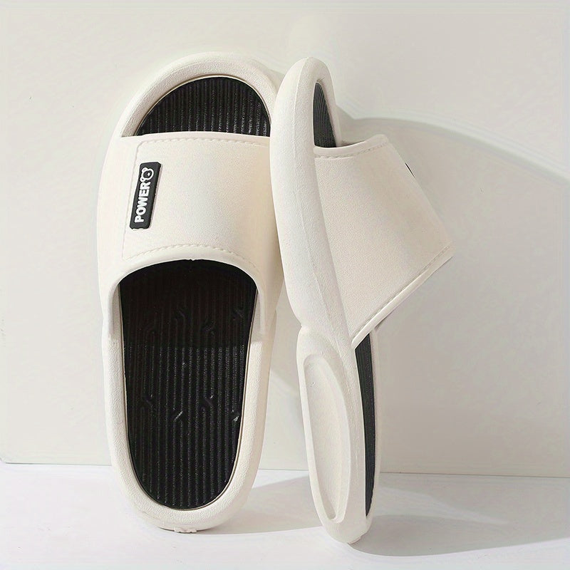 Men's Non Slip Platform Slides Comfortable Cloud Slides