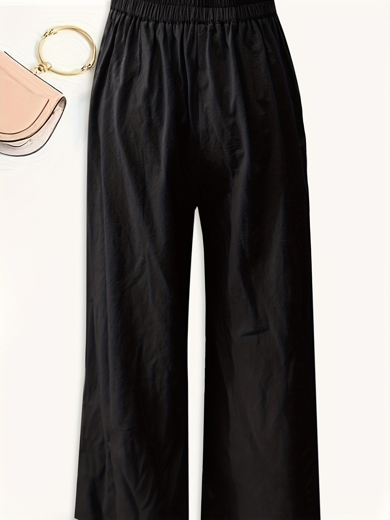 Elastic Waist Loose Pants for Spring & Summer Women