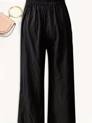Elastic Waist Loose Pants for Spring & Summer Women