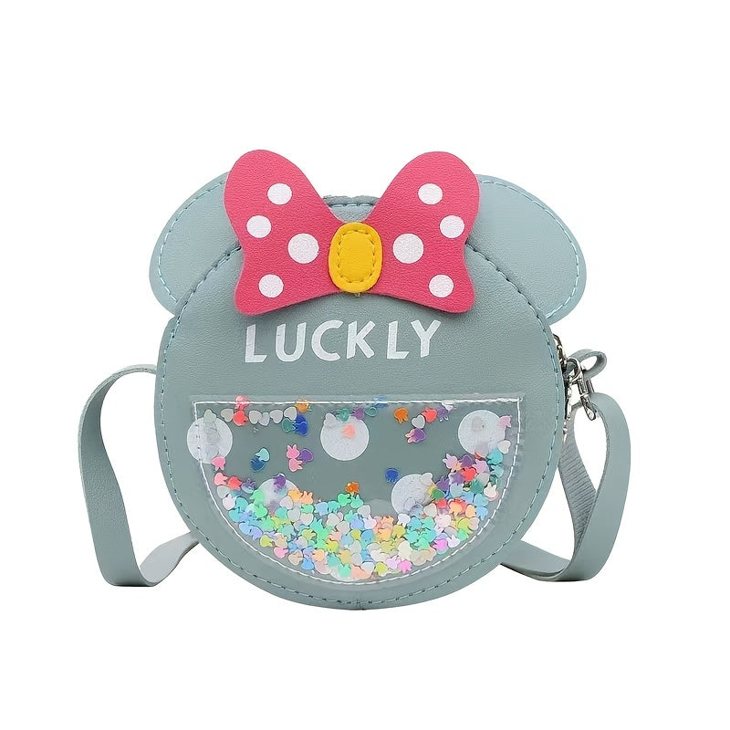 Girls Lucky Crossbody Bag Coin Purse Adjustable Shoulder Strap