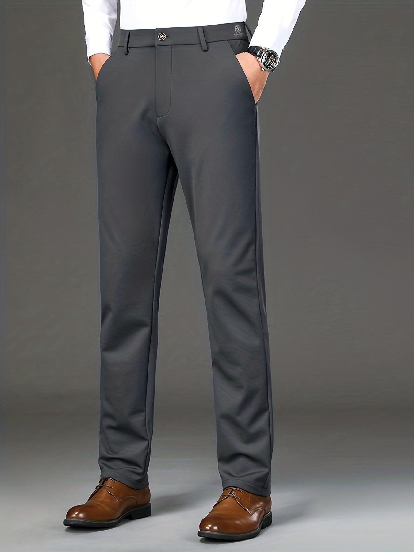 Men's Business Trousers - Classic Style for Work