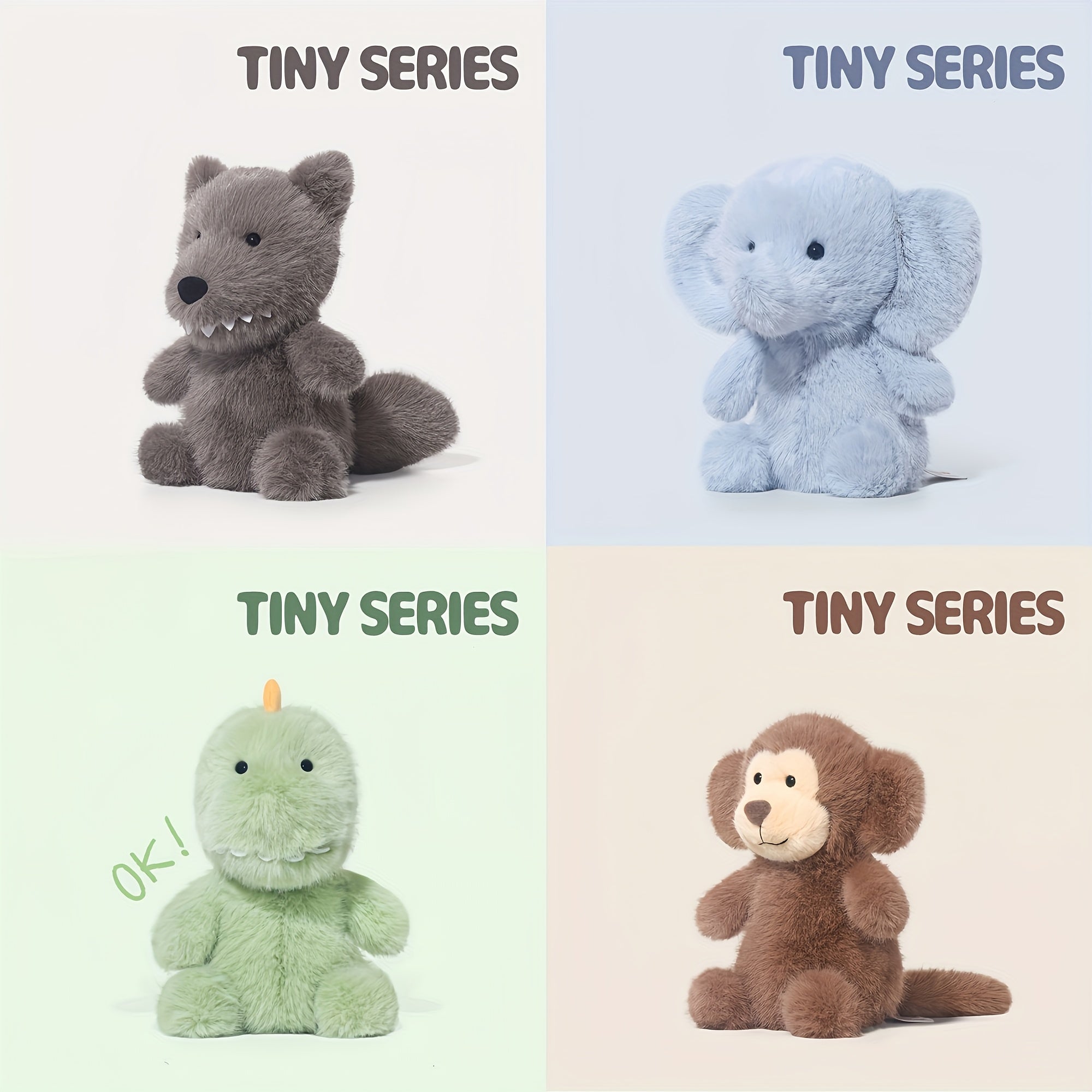 Forest Animal Party Plush Toys for Girls