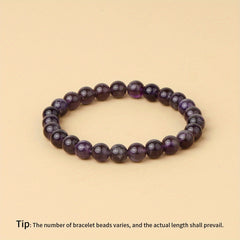 8mm Rose Quartz Stone Bracelet Birthstone Friendship Bracelet