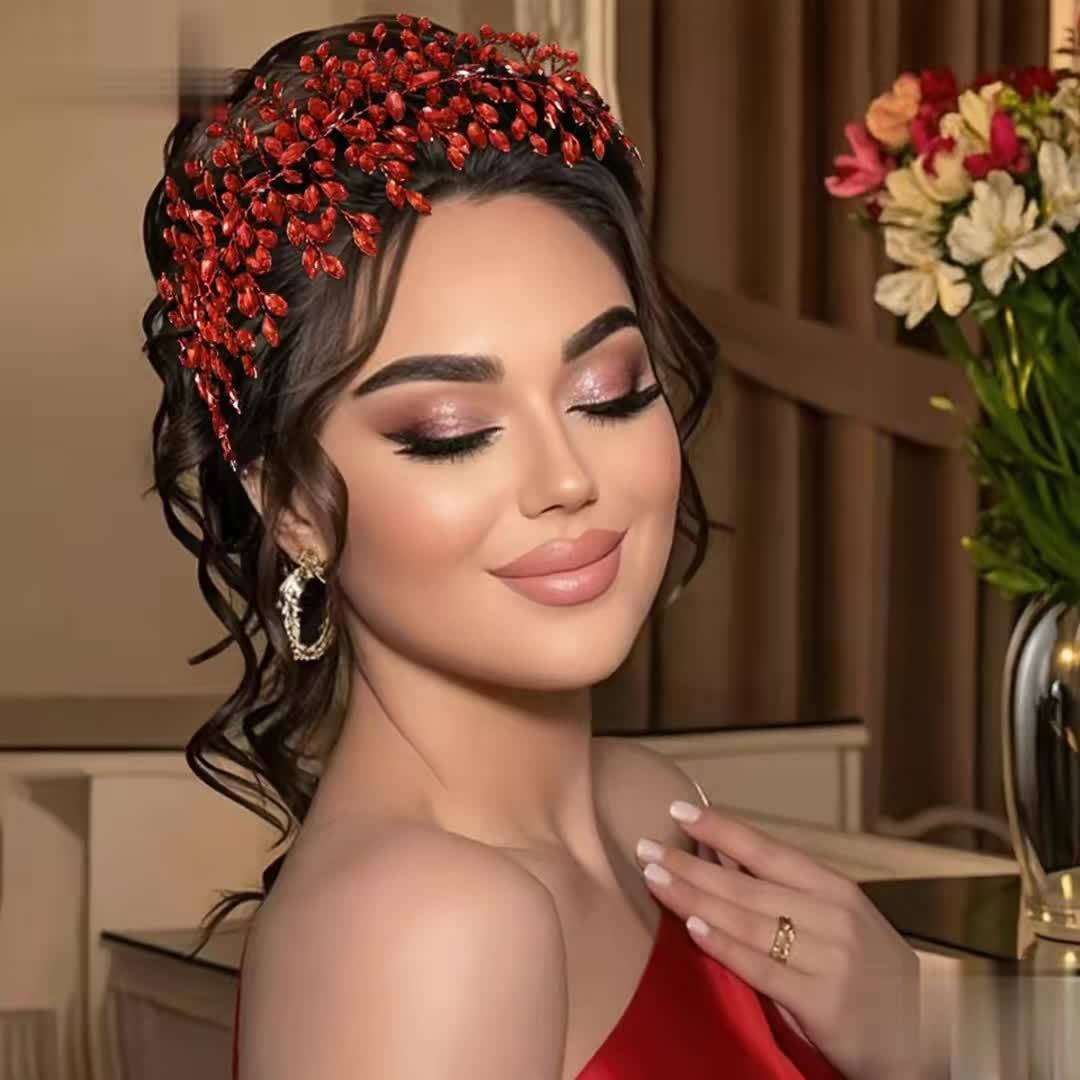 Bohemian Style Sequin Bridal Headband for Women
