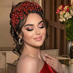 Bohemian Style Sequin Bridal Headband for Women