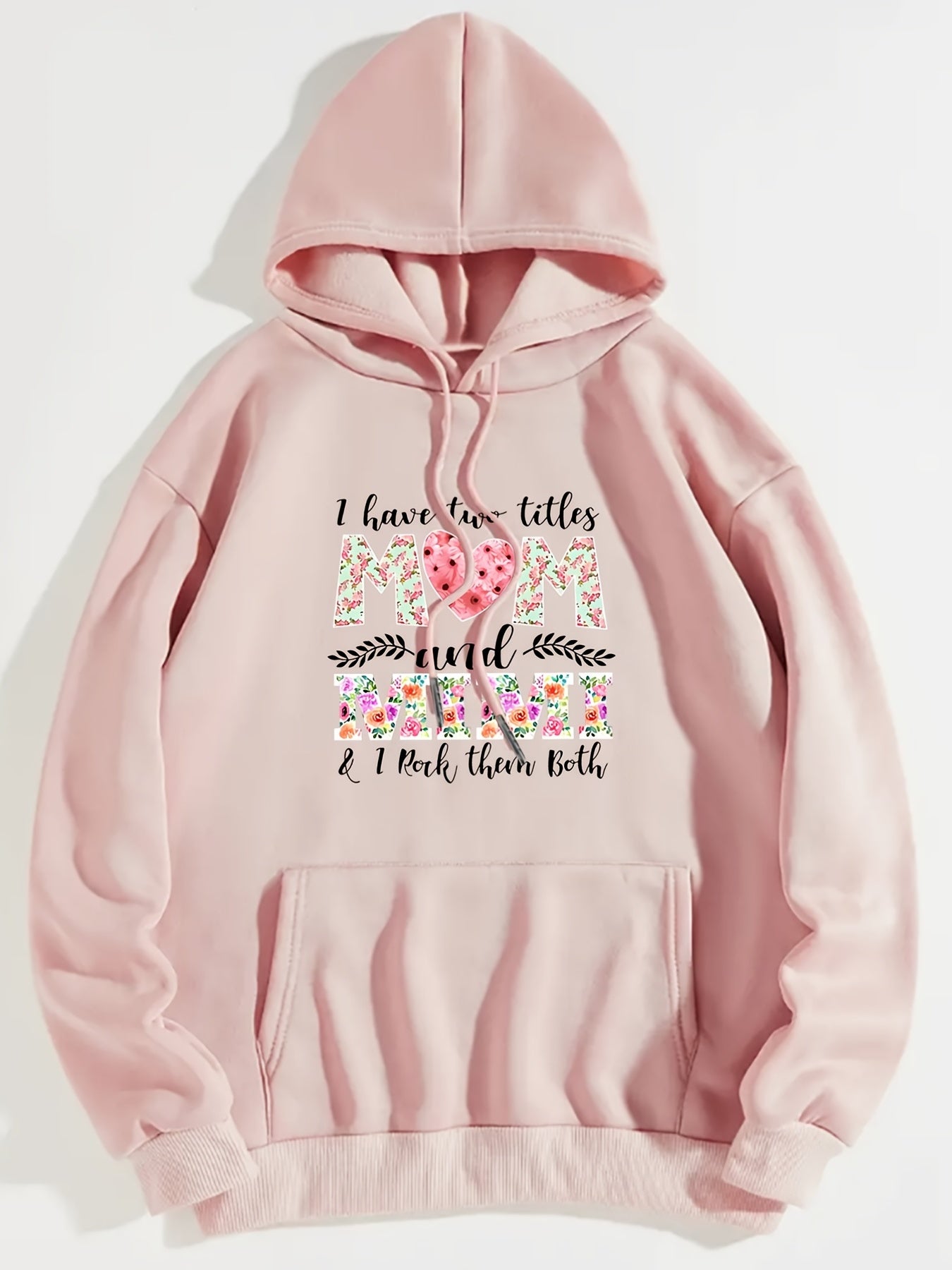 Colorful Kangaroo Pocket Hoodie Long Sleeve Hoodies
