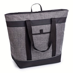 Foldable Aluminum Foil Cooler Bag Picnic Tote Waterproof Insulated Lunch Bag