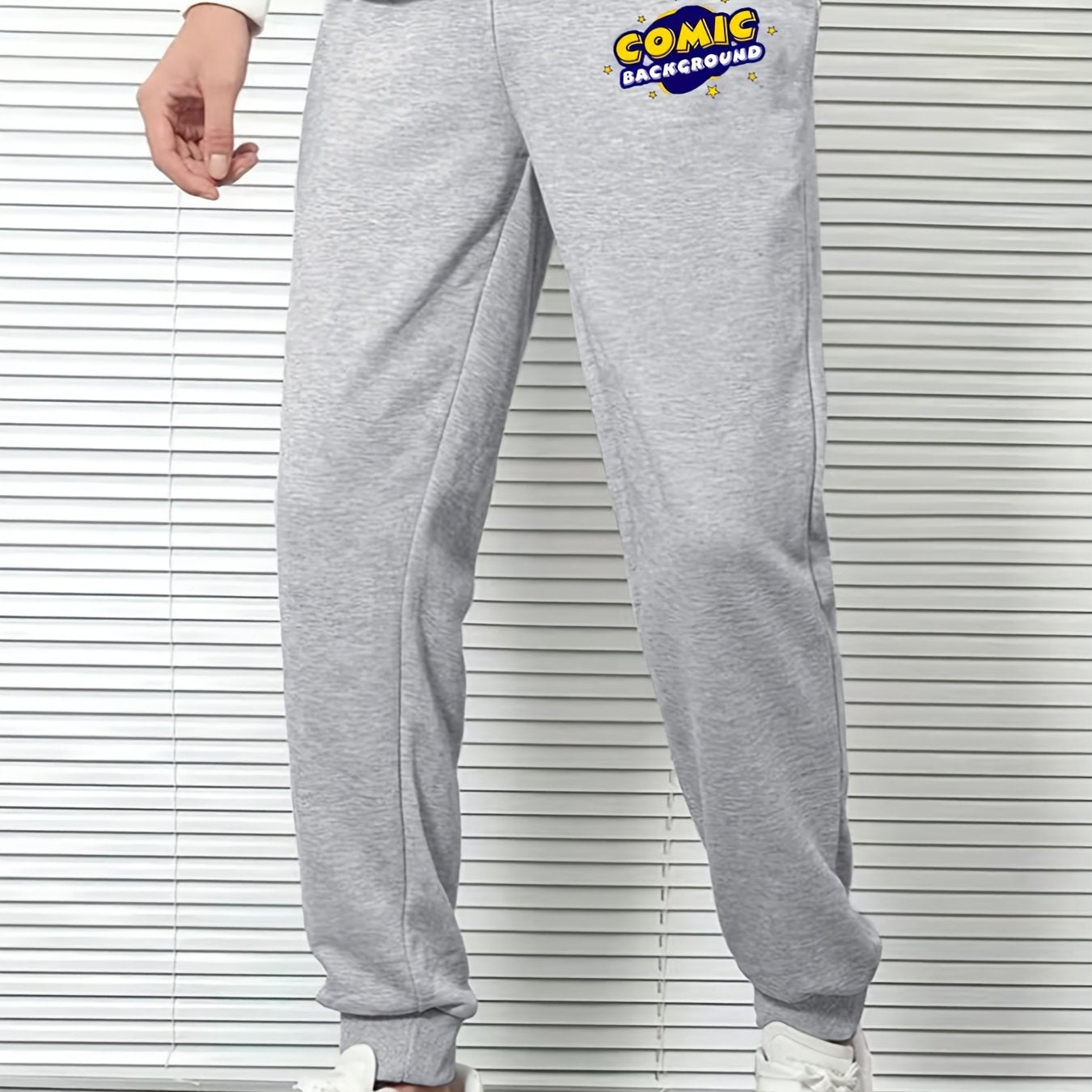 Graphic Print Men's Loose Casual Sweatpants