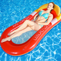 Inflatable Pool Lounger for Adults Float Hammock Raft