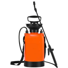 Pressure Sprayer 35 Gallon 5L Pump Shoulder Strap for Plants Watering & Cleaning