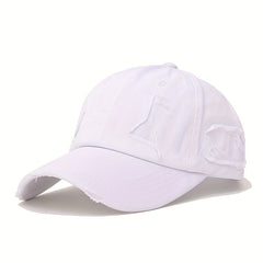 Vintage Ripped Unisex Baseball Cap Lightweight Dad Hat Adjustable Sun Hats