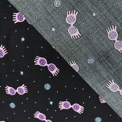 1pc Faux Cotton Fabric Diy Cloth Dress Pants Quilt Covering 1yard Cut Size