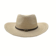 Big Brim Straw Hat Summer Sun Protection Cowboy Hat
