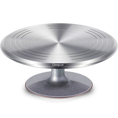12 Inch Aluminum Revolving Cake Decorating Stand
