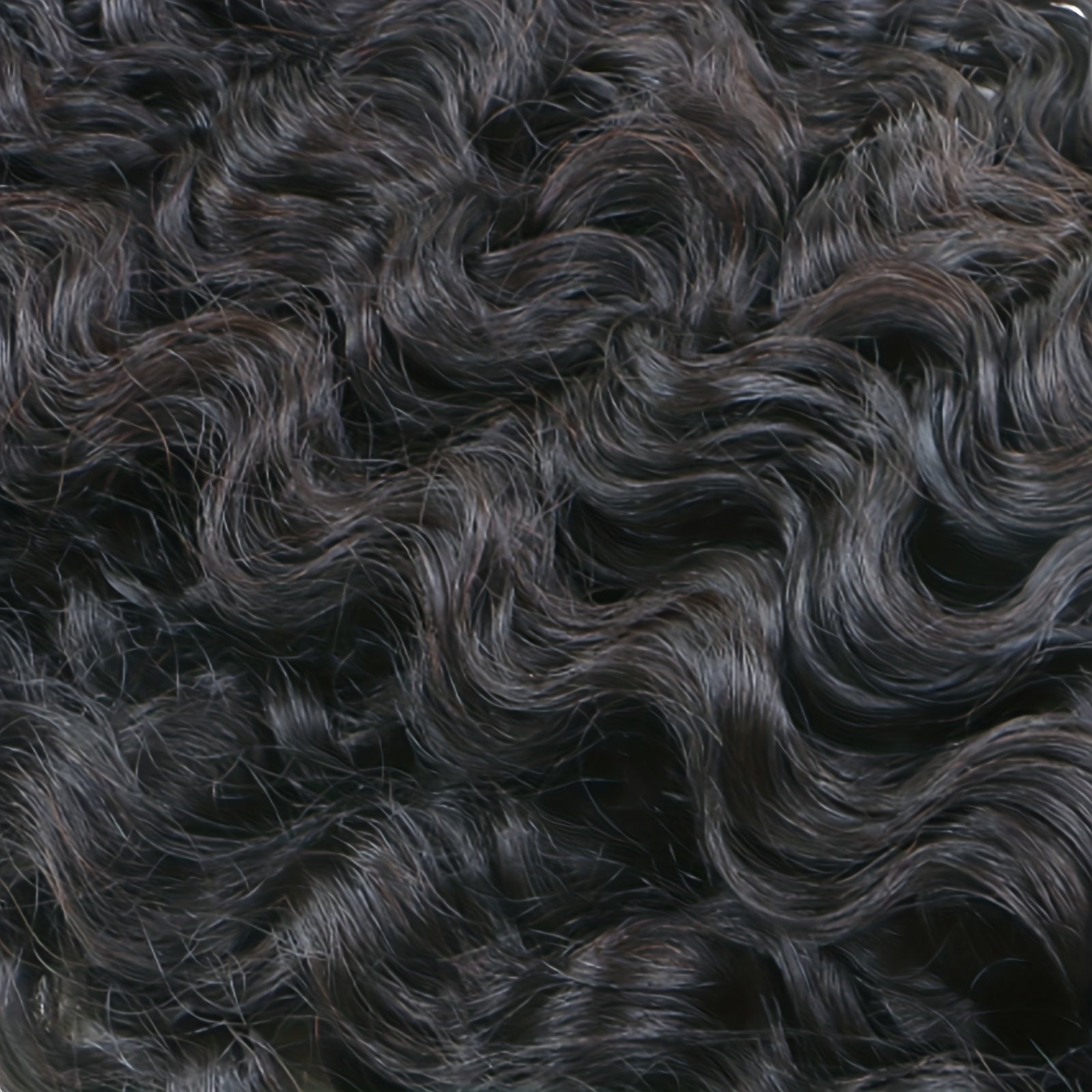 50g Natural Deep Curly I Tip Hair Extensions Brazilian Human Hair 45-72-66-04 Cm