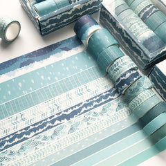 12 Piece Washi Tape Set for DIY Crafts Gift Wrapping