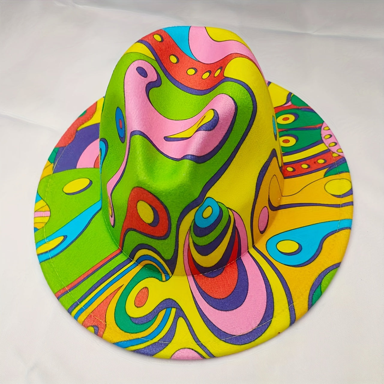 Graffiti Jazz Hat All-match Woolen Adjustable