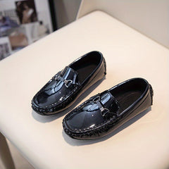Boys Loafer Shoes Lightweight Non Slip Flat Shoes Performance Party