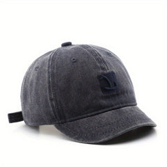Embroidery Baseball Cap Solid Cotton Couple Dad Hat Lightweight