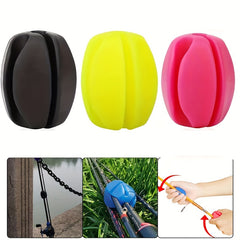 2pcs Fishing Rod Fixers Spherical Rod Holder Straps Outdoor Fishing Accessories
