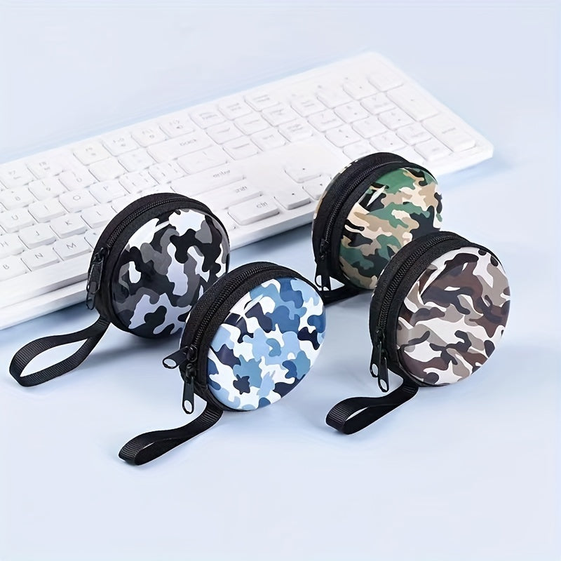 Camouflage Coin Purse Bag Portable Small Wallet Keys Storage Bag