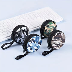Camouflage Coin Purse Bag Portable Small Wallet Keys Storage Bag
