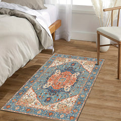 Vintage Boho Stylish Rug Washable Soft Floor Mat Retro Welcome Doormat