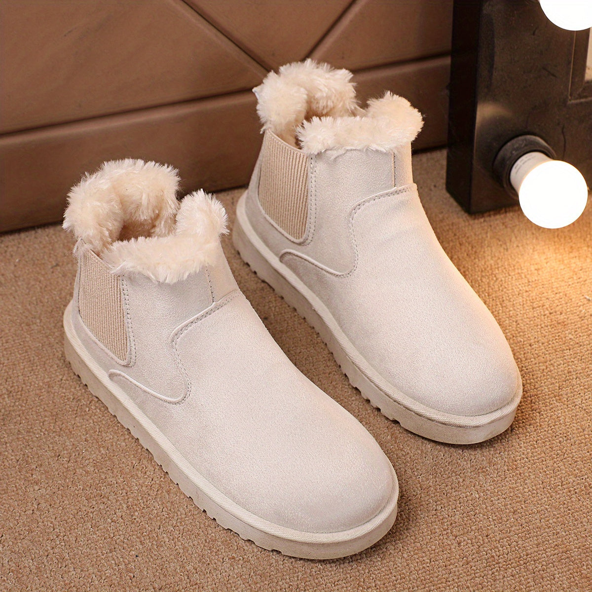 Women's Non-Slip Snow Shoes Winter Platform Shoes