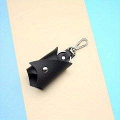 Bat Keychain Pendant PU Leather Car Key Bag