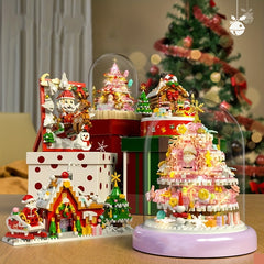 Christmas Building Blocks Holiday Gift DIY Toys Ornaments